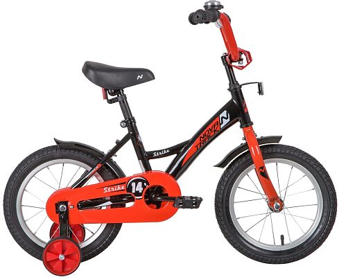 Велосипед детский  Novatrack STRIKE 14" 9" черно-красный 143STRIKE.BKR20 2020