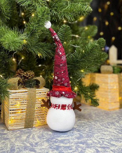 													Снеговик  см красный VV-01Red фото 2