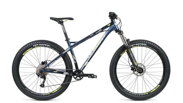 Велосипед горный FORMAT 1314 PLUS 27.5" M 9 (1x9) ск. темно-синий/черный матовый 1314 PLUS 2020