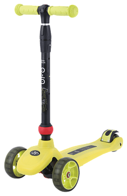 Самокат Детский Tech Team UFO желтый  489113 Самокат Детский Tech Team UFO желтый  489113
