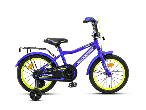 													Велосипед детский MAXXPRO ONIX 16"  матовый сине-желтый ONIX-M16-6  фото 2