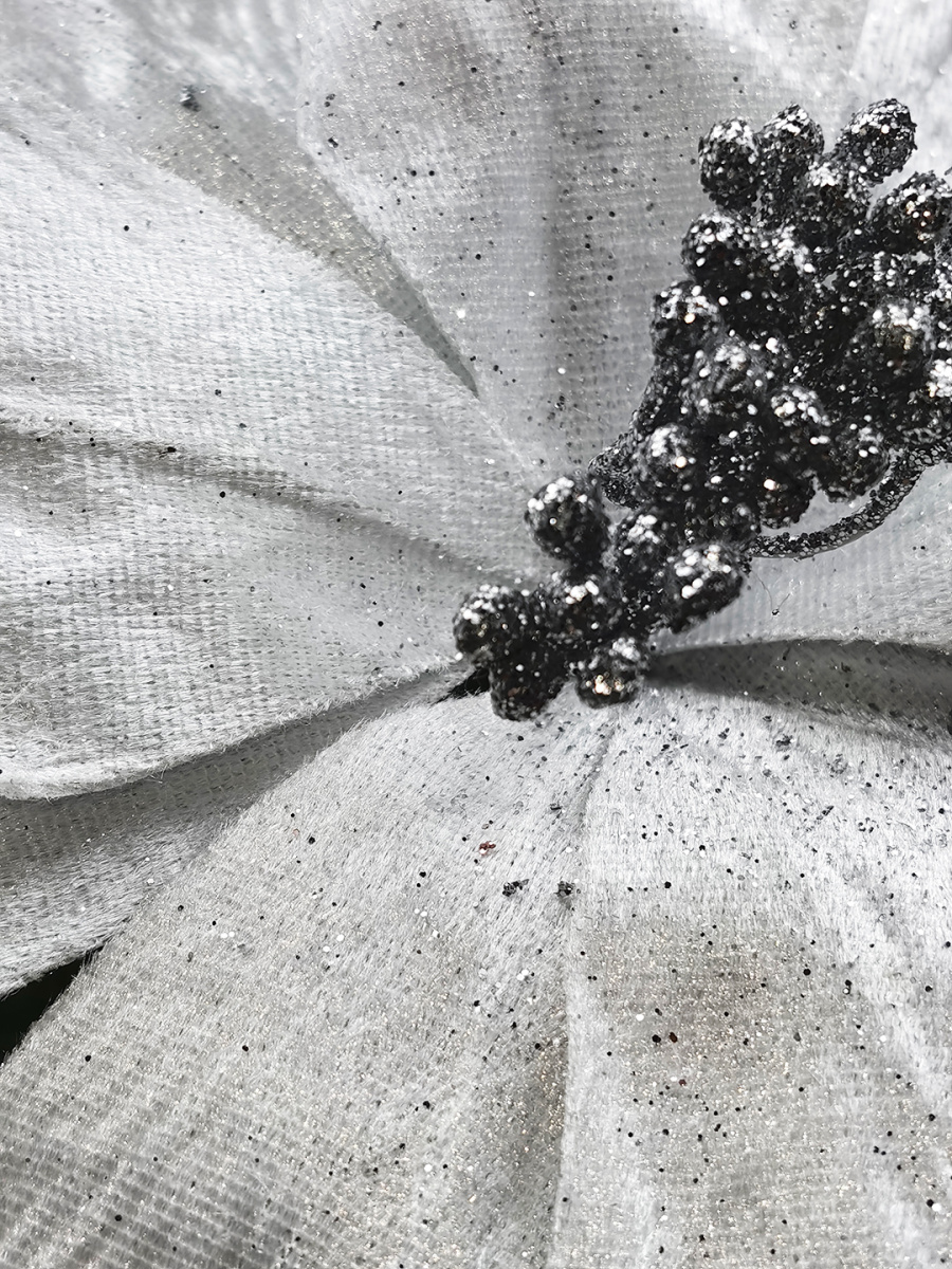 Цветок белый d 23 см Flo-12-6W фото 2 Цветок белый d 23 см Flo-12-6W фото 2