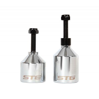 Пеги для трюкового самоката с осью, 36 мм, алюм., серебр., 2шт. Х99084 Пеги для трюкового самоката с осью, 36 мм, алюм., серебр., 2шт. Х99084