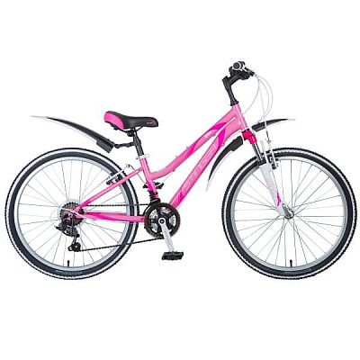 Велосипед горный Stinger LATINA 24" 12" 18 ск. розовый 24SHV.LATINA.12PK8 