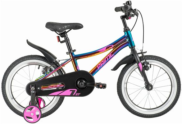 Велосипед детский  Novatrack PRIME 16" 9,5" Фиолетовый металлик 167APRIME1V.GVL20 