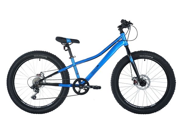 Велосипед горный Novatrack DOZER STD 24" 12" 6 ск. синий 24SHD.DOZERSTD.12BL21 2021