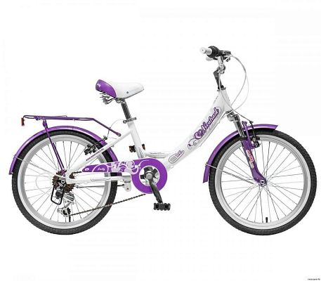 Велосипед горный Novatrack GIRLISH 20"  6 ск. белый 20AH6V.GIRLISH.WT5 