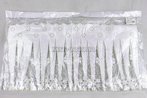 													Сосульки  70x40 см 2 белый  2015139