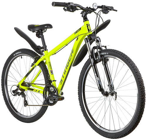 													Велосипед горный Stinger ELEMENT STD 27.5" 18"  ск. зеленый 27AHV.ELEMSTD.18GN0 2020 фото 2