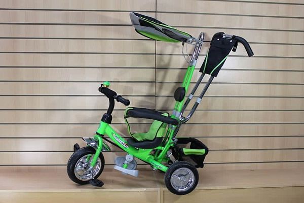 Велосипед трехколесный   зеленый JS08ET