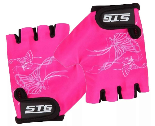 													Велоперчатки STG 819 S розовый Х61898-С фото 3