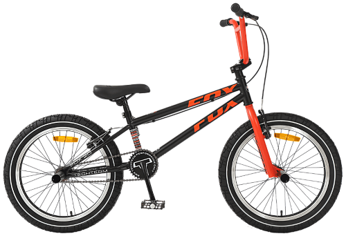 													Велосипед BMX  Tech Team FOX 20" 20,5" черно-красный 560020 