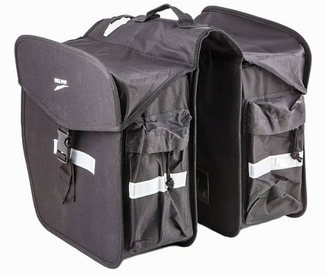 Велосумка на багажник Vinca sport , 350*335*153мм,   черная 14264