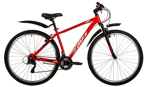 Велосипед горный Foxx Aztec 29" 18" 18 ск. красный 29SHV.AZTEC.18RD2 2022
