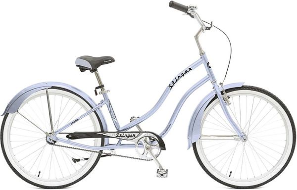 Велосипед круизёр Stinger CRUISER L 26" 16" 1 ск. синий 26AHC.CRUISERL.16BL1 2021
