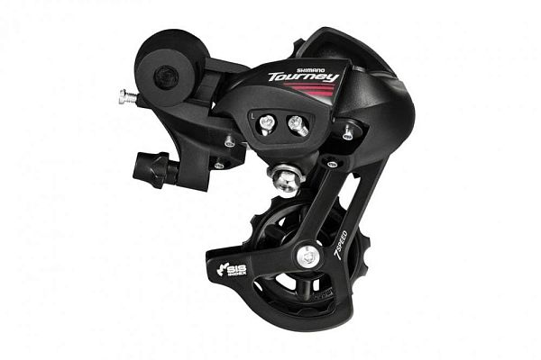 Переключатель задний Shimano RD-A070, 6/7/8 скоростей, на адаптер (петух), средняя, 37T  31012247