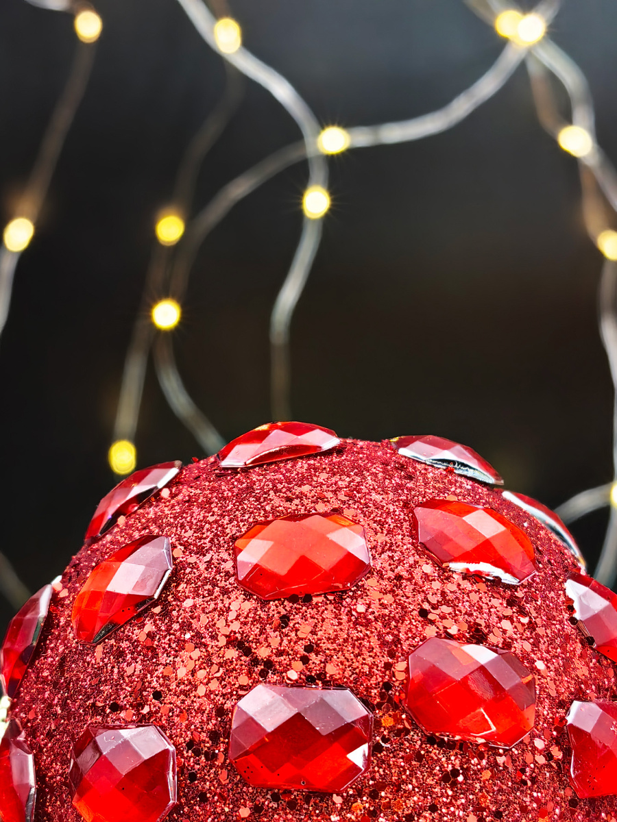 Набор шаров 8 см 3 шт красный 165726 фото 3 Набор шаров 8 см 3 шт красный 165726 фото 3