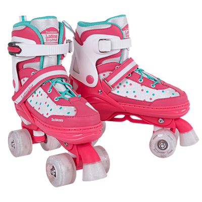 Роликовые коньки (Квады) Tech Team LATINA DISRICT, 30-33 (S) розово-белый, , 692198 Роликовые коньки (Квады) Tech Team LATINA DISRICT, 30-33 (S) розово-белый, , 692198