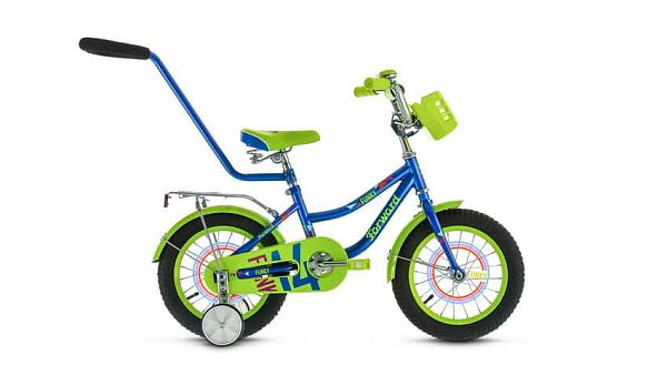 Велосипед городской FORWARD Funky 14 boy 14"  1 ск. синий глянцевый FORWARD Funky 14 boy  синий глян