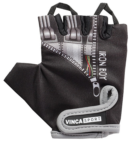 													Велоперчатки Vinca sport IRON BOY 3XS черно-серые VG 962 Iron boy (3) фото 2