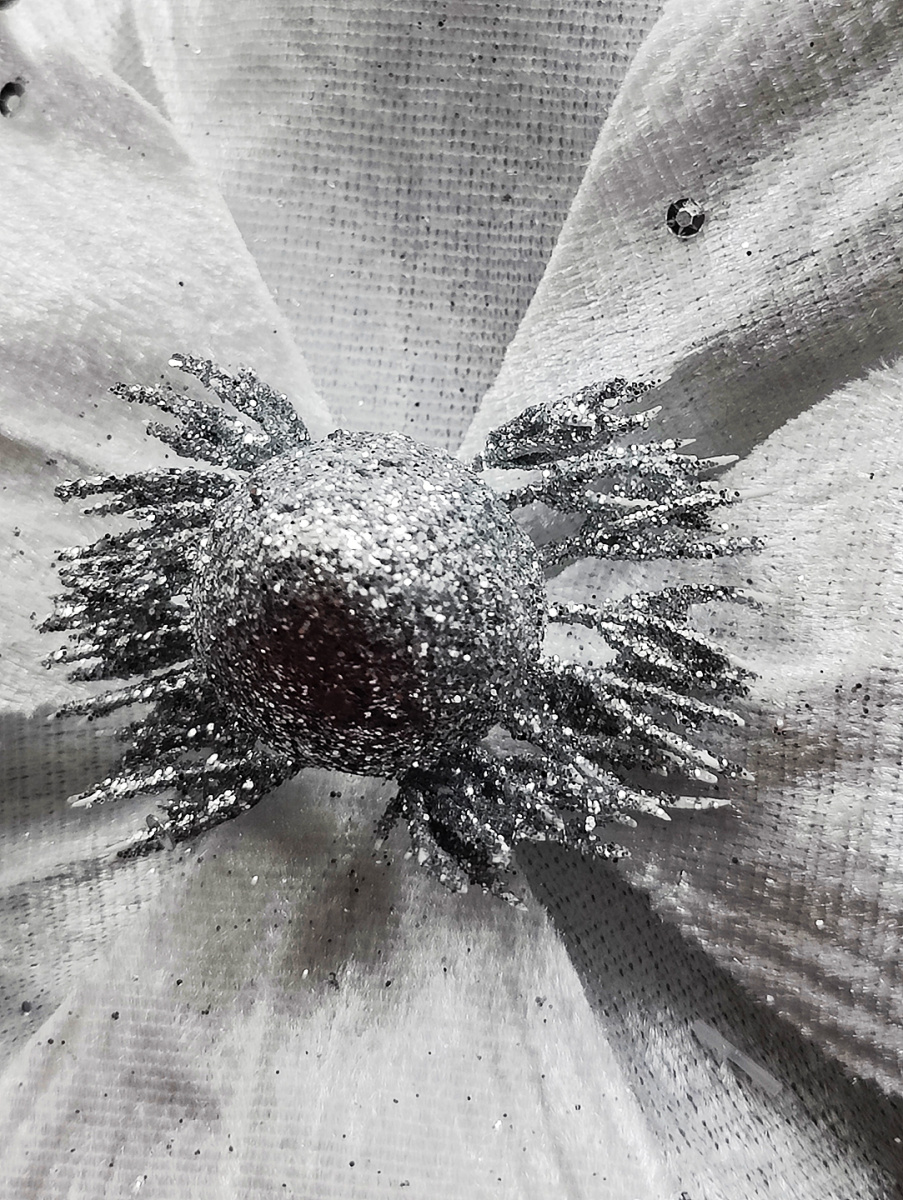 Цветок белый d 23 см Flo-12-4White фото 2 Цветок белый d 23 см Flo-12-4White фото 2