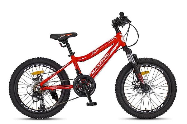 Велосипед горный MAXXPRO Slim Ultra 20" 11" 21 ск. оранжево-черно-белый Y104-H36121-3 