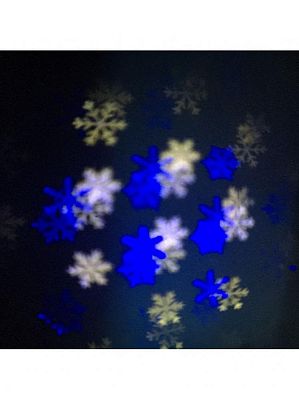 Лазерный проектор дальность до 30 м Синий и белый K130-551 Лазерный проектор дальность до 30 м Синий и белый K130-551