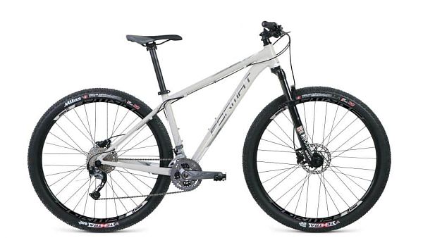 Велосипед горный FORMAT 1213 29" L 27 (3x9) ск. серый RBKM0M69S019 2020