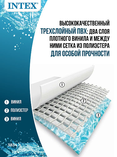 Бассейн каркасный Intex Mini Frame 305x76 см, арт. 28206 фото 5 													Бассейн каркасный Intex Mini Frame 305x76 см, арт. 28206 фото 5