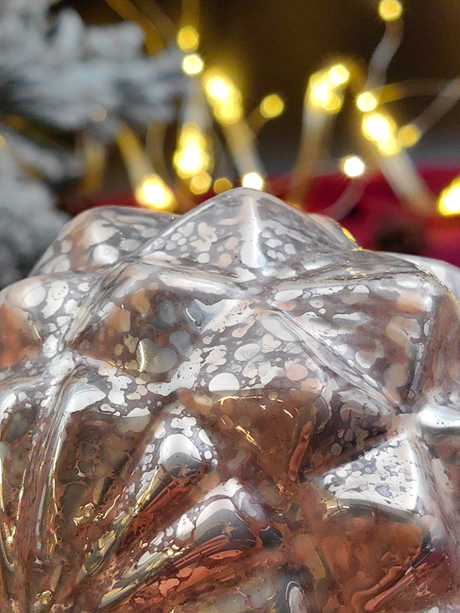 Шар розово-лавандовый 8 см, стекло Merry Green MG24252 фото 4 Шар розово-лавандовый 8 см, стекло Merry Green MG24252 фото 4