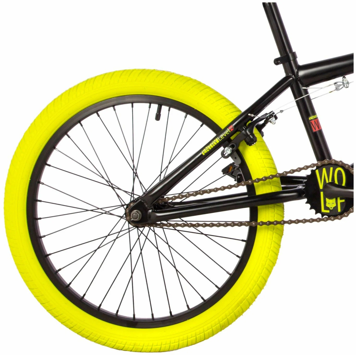Велосипед BMX Novatrack WOLF 20" 21" черный 20BMX.WOLF.BK23 2023 фото 5 Велосипед BMX Novatrack WOLF 20" 21" черный 20BMX.WOLF.BK23 2023 фото 5