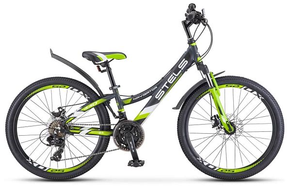 Велосипед горный STELS Navigator 440 V 24" 13" 21 ск. лайм LU079918 