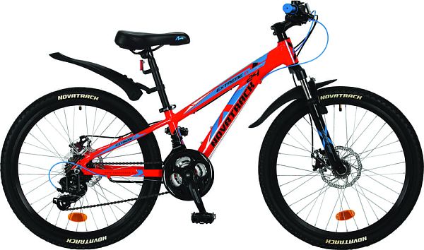 Велосипед горный Novatrack EXTREME 24" 11" 21 ск. оранжевый 24AHD.EXTREME.11OR8 