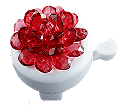 Звонок Vinca sport Цветок красный бело-красный YL 12 red