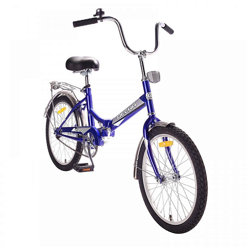 													Велосипед городской складной  Десна 2200 20" 13,5" синий LU073760 2020 фото 2
