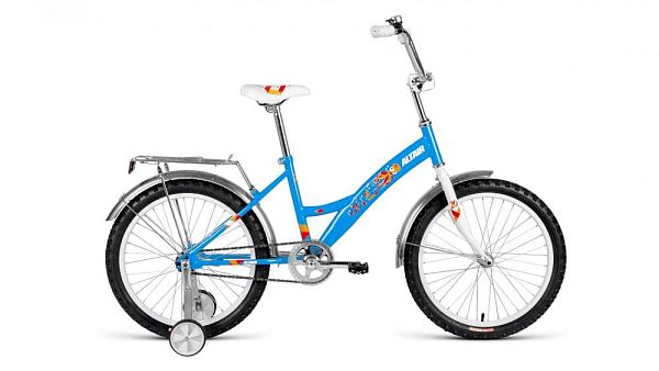 Велосипед детский ALTAIR Kids 20" 13"  ск. белый/синий  2019