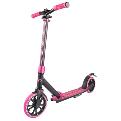 Самокат городской Tech Team JOGGER 210 черно-розовый  W0006204