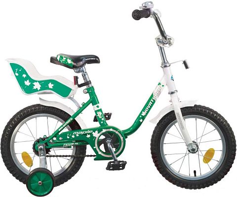 Велосипед детский  Novatrack MAPLE 14" XS зеленый 144MAPLE.GR9 