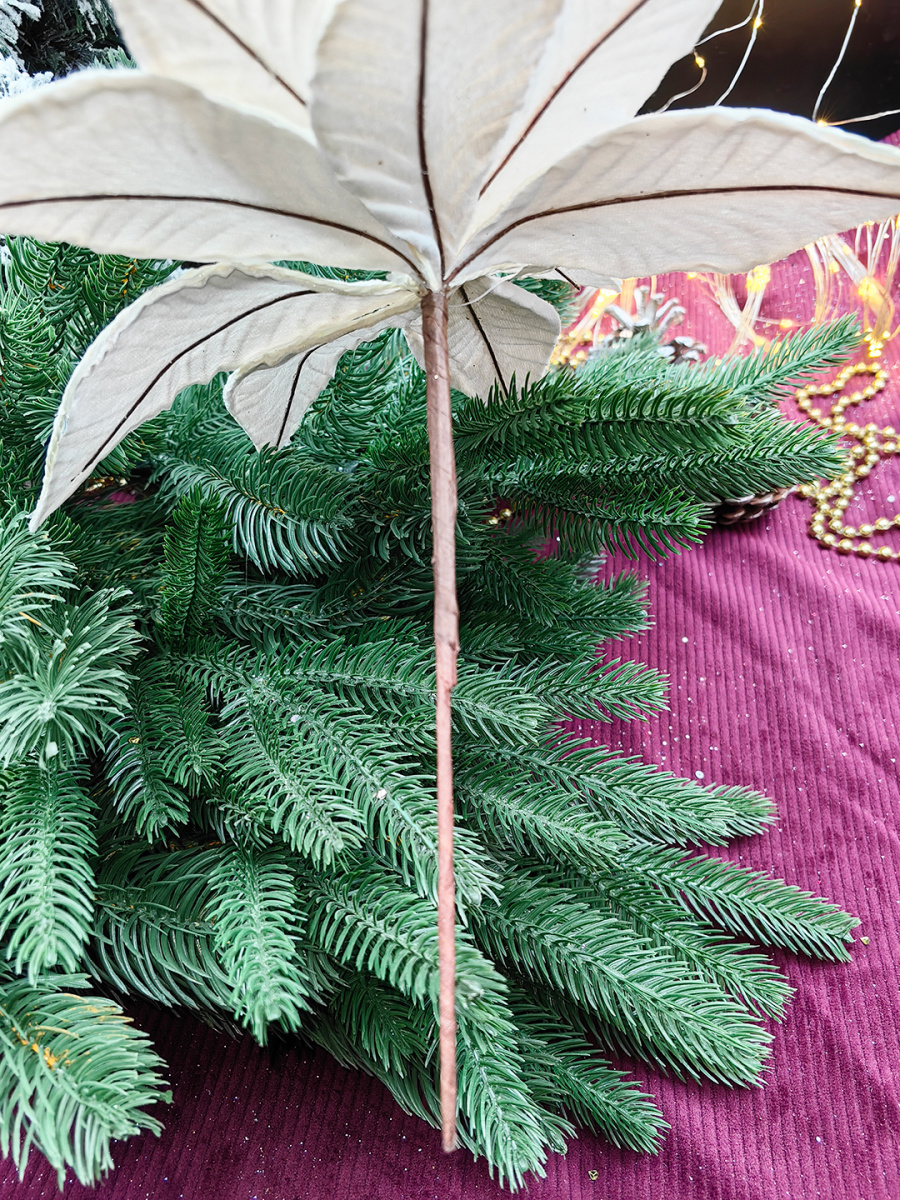 Цветок шампань d 22 см Flo-12-38champane фото 3 Цветок шампань d 22 см Flo-12-38champane фото 3