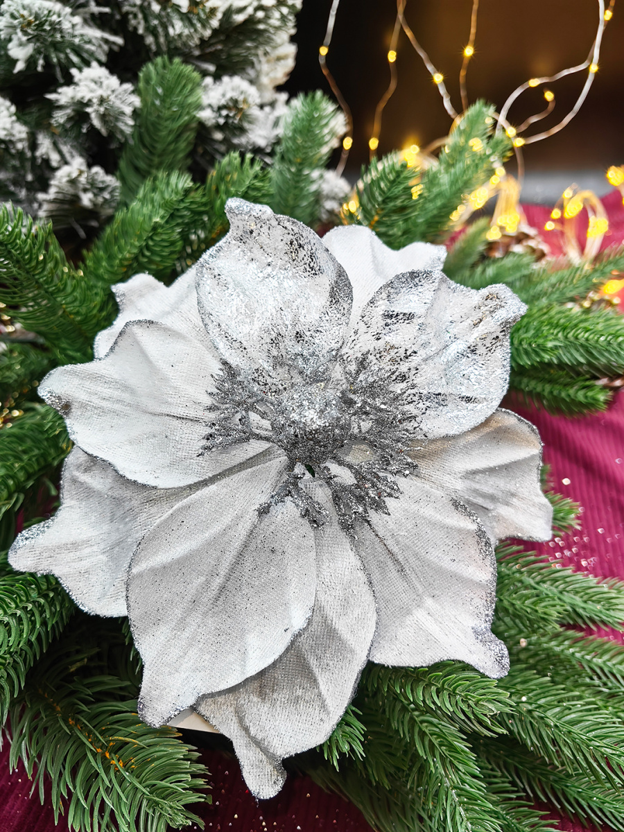 Цветок белый d см Flo-12-115white Цветок белый d см Flo-12-115white