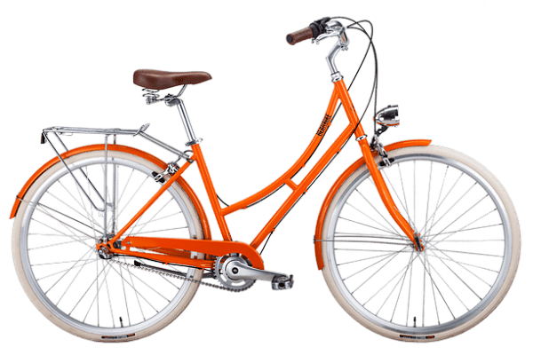 Велосипед городской жесткая вилка BEARBIKE Marrakesh 28"/700c 18" оранжевый RBKB0YN83003 