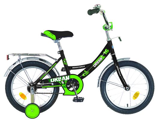 Велосипед детский Novatrack URBAN 20" 11,5"  ск. черный 203URBAN.BK8 
