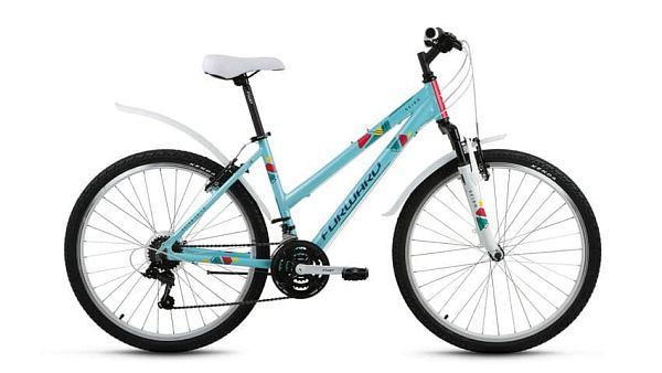 Велосипед горный FORWARD Seido 26 1.0 26" 15" 18 ск. синий глянцевый FORWARD Seido 26 1.0 15" синий 