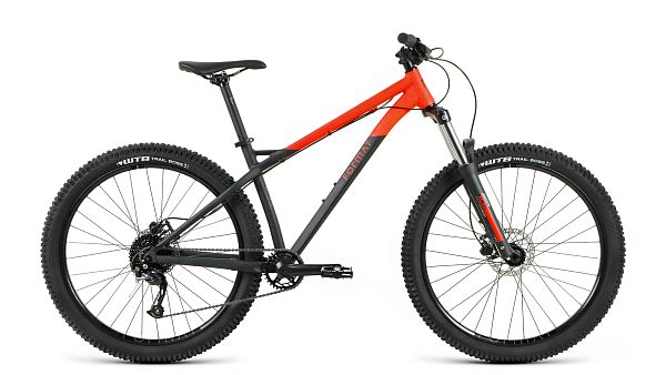 Велосипед горный FORMAT 1314 PLUS 27.5" M черный-мат/красный-мат IBK23FM27333 2023