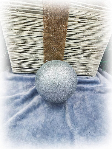 													Набор шаров 10 см 6 шт серебряный 100GP06-01S фото 2