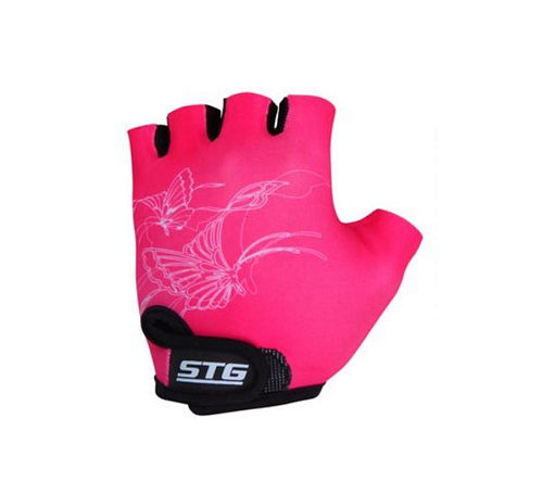 													Велоперчатки STG 819 XS розовый Х61898-ХС фото 5