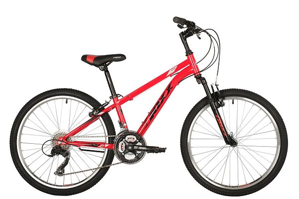 Велосипед горный Foxx Aztec 24" 12" 18 ск. красный 24SHV.AZTEC.14RD2 2022