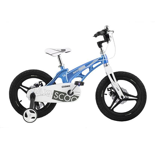 													Велосипед детский  Maxiscoo Cosmic Делюкс 16" XS голубой перламутр MSC-C1603DP  фото 2