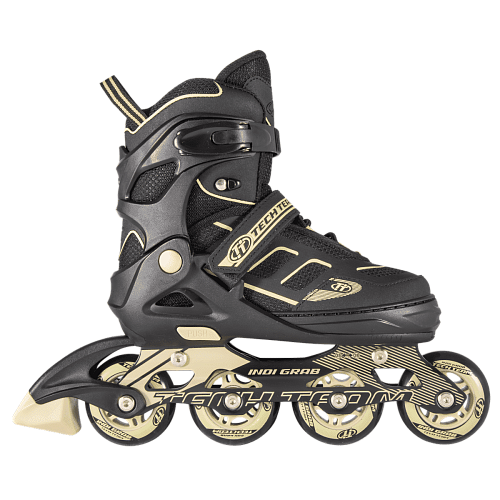 													Роликовые коньки Tech Team Indi Grab, 31-34 Black - Beige, , 00010936