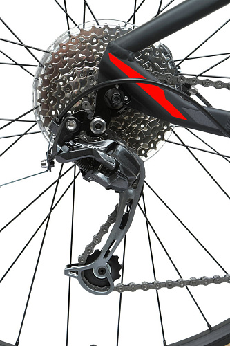 													Велосипед горный FORMAT 1411 27.5" M 9 (1x9) ск. черный матовый RBKM1M37E003 2021 фото 5